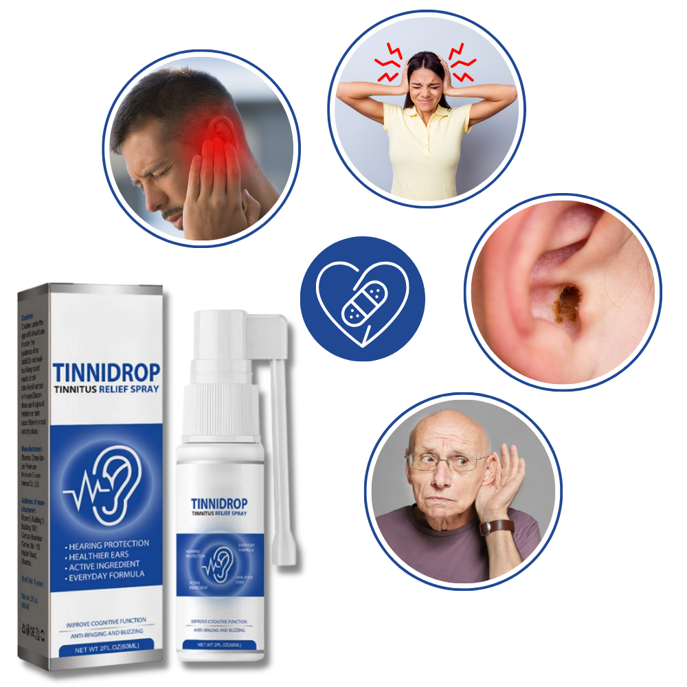 Natuurlijke Oorspray met Ginkgo & Ginseng 60ml - Voor Gehoorwelzijn - Sprayvorm voor Eenvoudige Toepassing