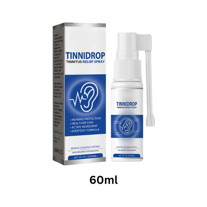 Natuurlijke Oorspray met Ginkgo & Ginseng 60ml - Voor Gehoorwelzijn - Sprayvorm voor Eenvoudige Toepassing