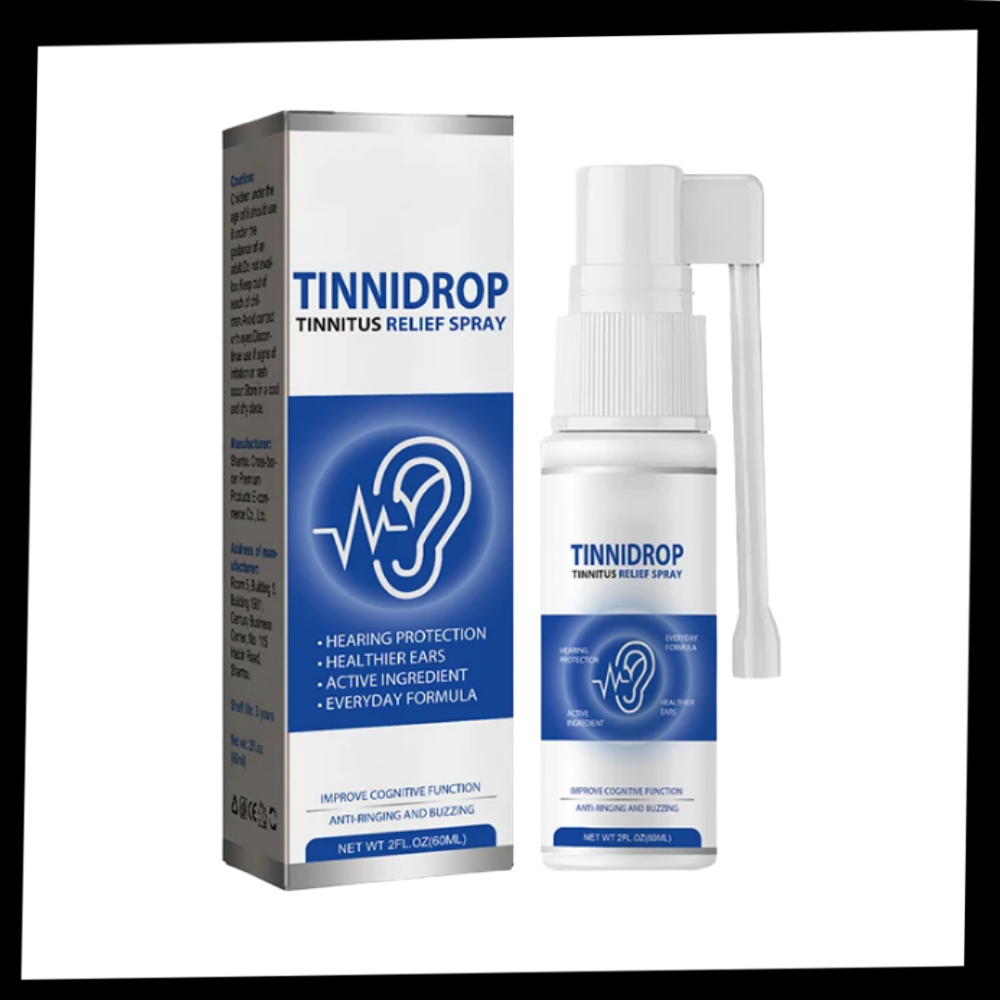 Natuurlijke Oorspray met Ginkgo & Ginseng 60ml - Voor Gehoorwelzijn - Sprayvorm voor Eenvoudige Toepassing