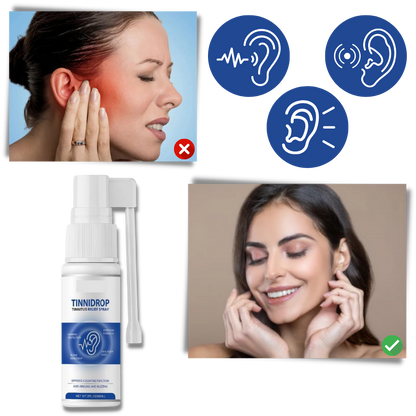 Natuurlijke Oorspray met Ginkgo & Ginseng 60ml - Voor Gehoorwelzijn - Sprayvorm voor Eenvoudige Toepassing