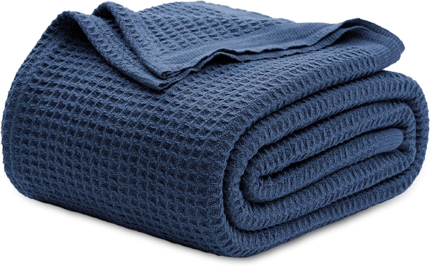 Lichtgewicht Katoenen Wafelplaid Tweepersoonsbed Zacht Ademend Deken Scandinavisch Design 90x90 cm Woonkamer