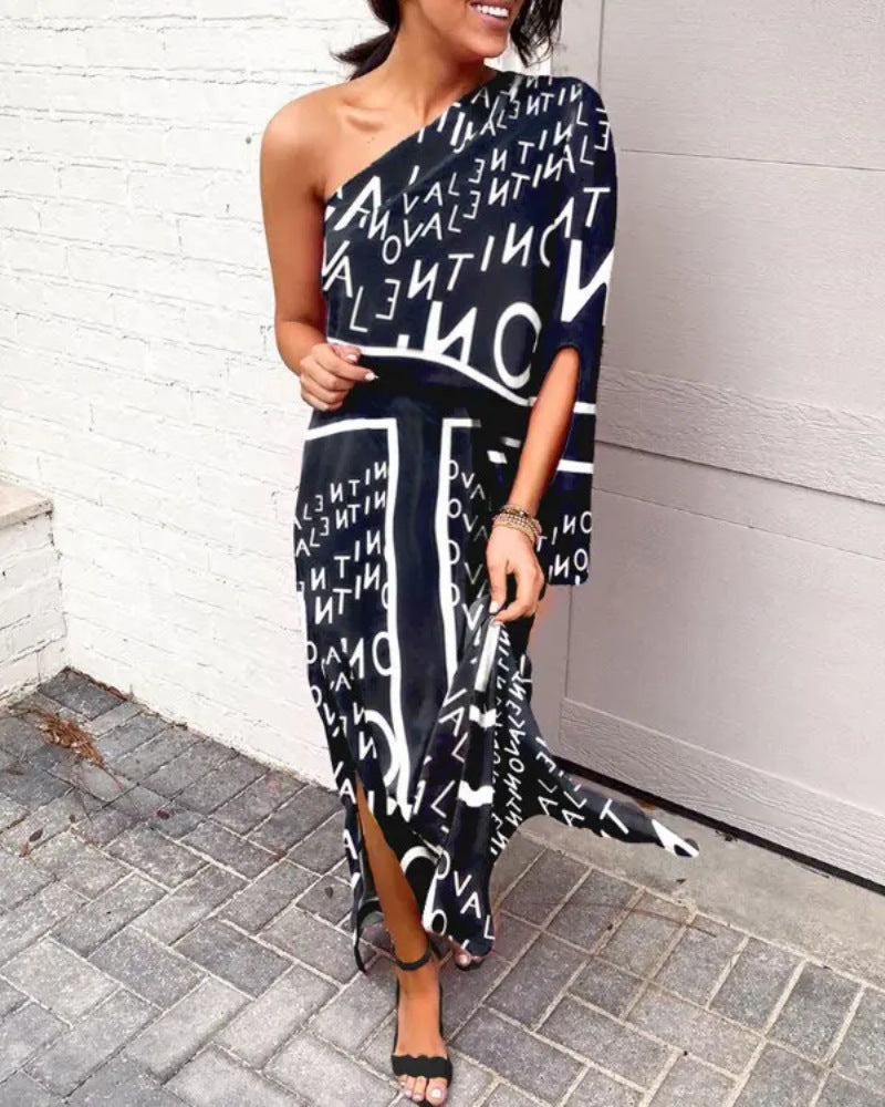 Zomerjurk Off-the-Shoulder Vrouwelijk Kort Jurkje