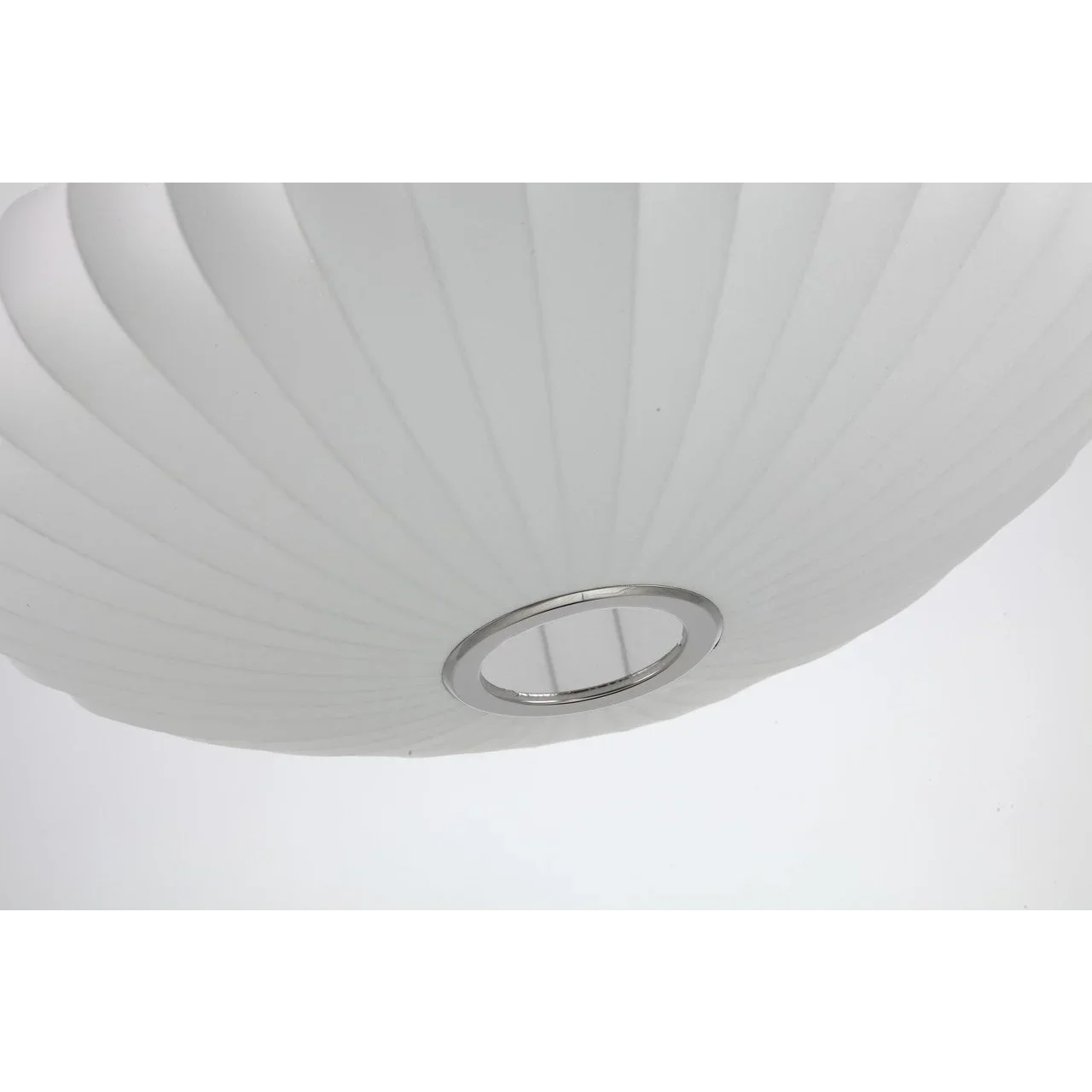 Hanglamp Nelson Bubble Handgebreid Zijde Wit IJzer LED Woonkamer Eetkamer Slaapkamer