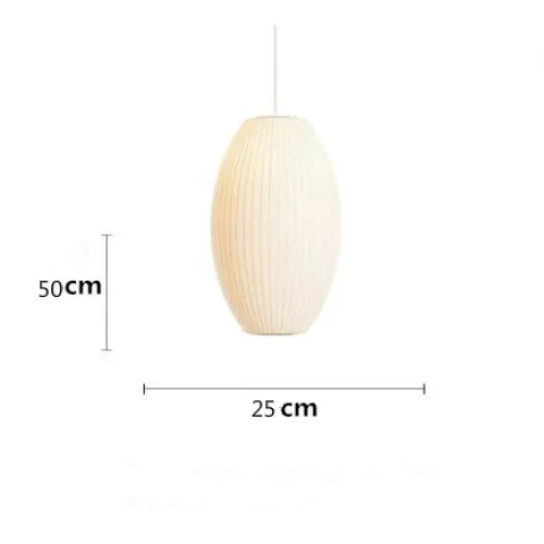 Hanglamp Nelson Bubble Handgebreid Zijde Wit IJzer LED Woonkamer Eetkamer Slaapkamer