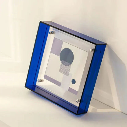 Zwevende Acryl Fotolijst Transparant Minimalistisch Design Modern Interieur Tafel Wandmontage 14-21cm Wissellijst