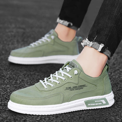 Lederen Sneakers Comfortabel PU Zool Stijlvol Design