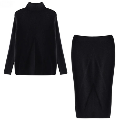 Gebreide Set Leona Zacht en Warme Trui en Broek