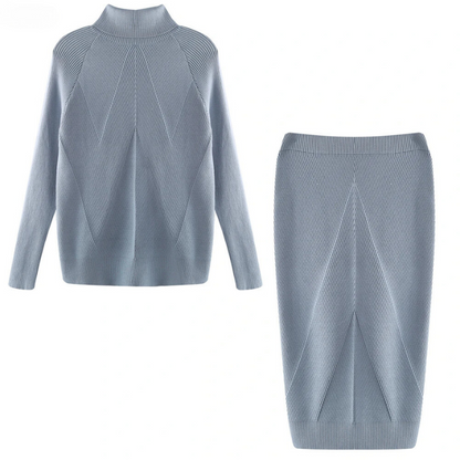 Gebreide Set Leona Zacht en Warme Trui en Broek