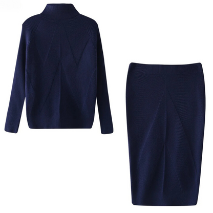Gebreide Set Leona Zacht en Warme Trui en Broek