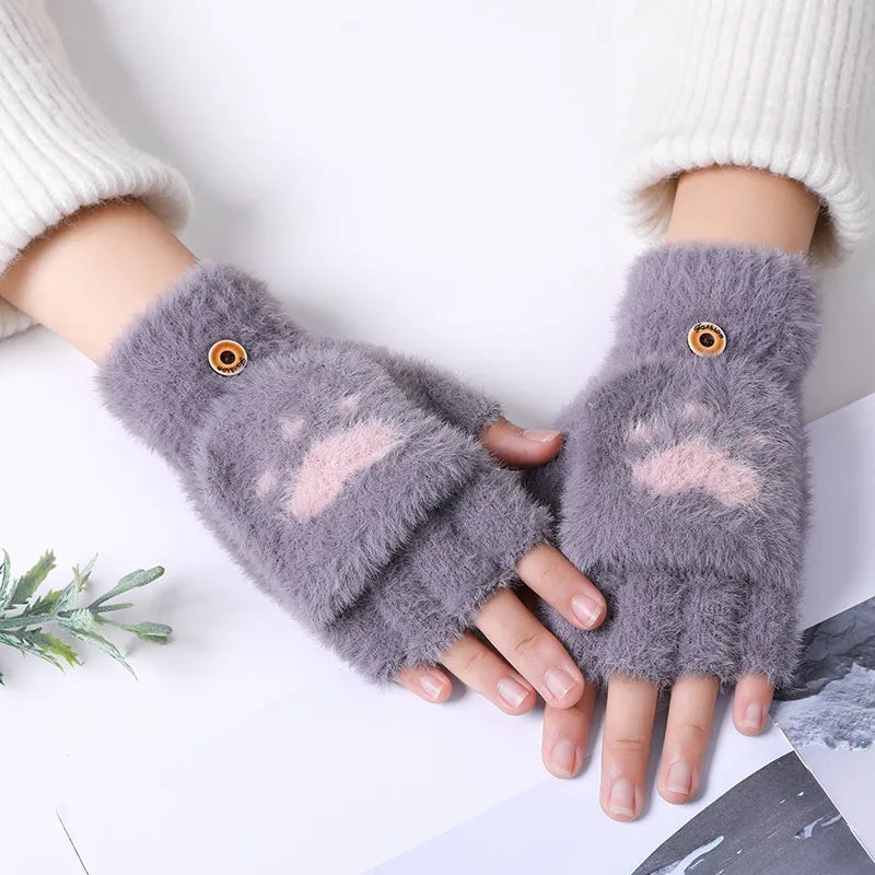 Zachte Minky Wanten voor Vrouwen Comfortabel Warm - StudioMarella