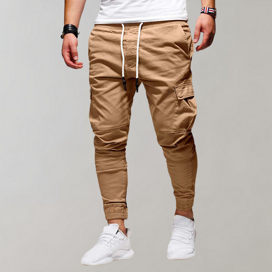 Heren Cargo Broek Ruim Comfortabele Zomerbroek - StudioMarella
