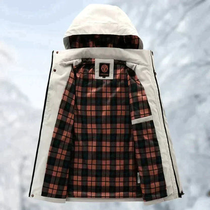 Waterdichte Outdoor Jas Aiden Titanium Regenjack