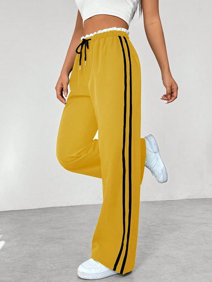 Dames Trainingsbroek Sportief Streep Patronen Joggingbroek