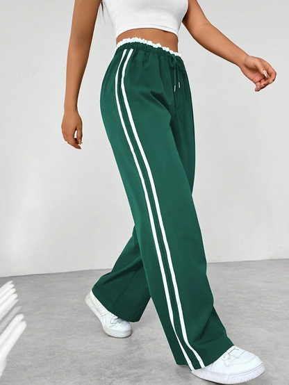 Dames Trainingsbroek Sportief Streep Patronen Joggingbroek