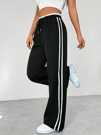 Dames Trainingsbroek Sportief Streep Patronen Joggingbroek
