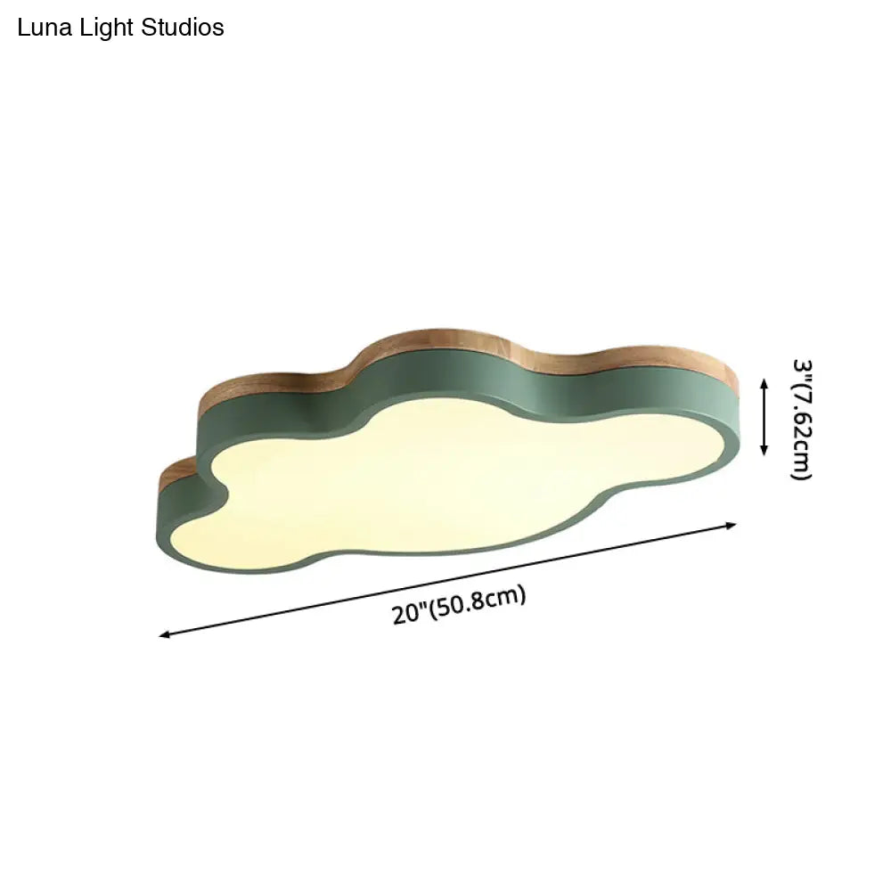 Wolk Plafondlamp LED voor Kinderkamer – Speels & Zacht Licht