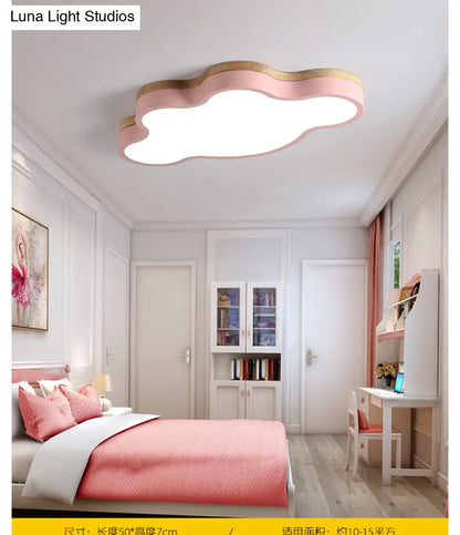 Wolk Plafondlamp LED voor Kinderkamer – Speels & Zacht Licht