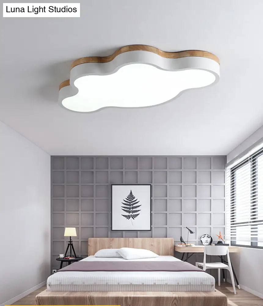 Wolk Plafondlamp LED voor Kinderkamer – Speels & Zacht Licht