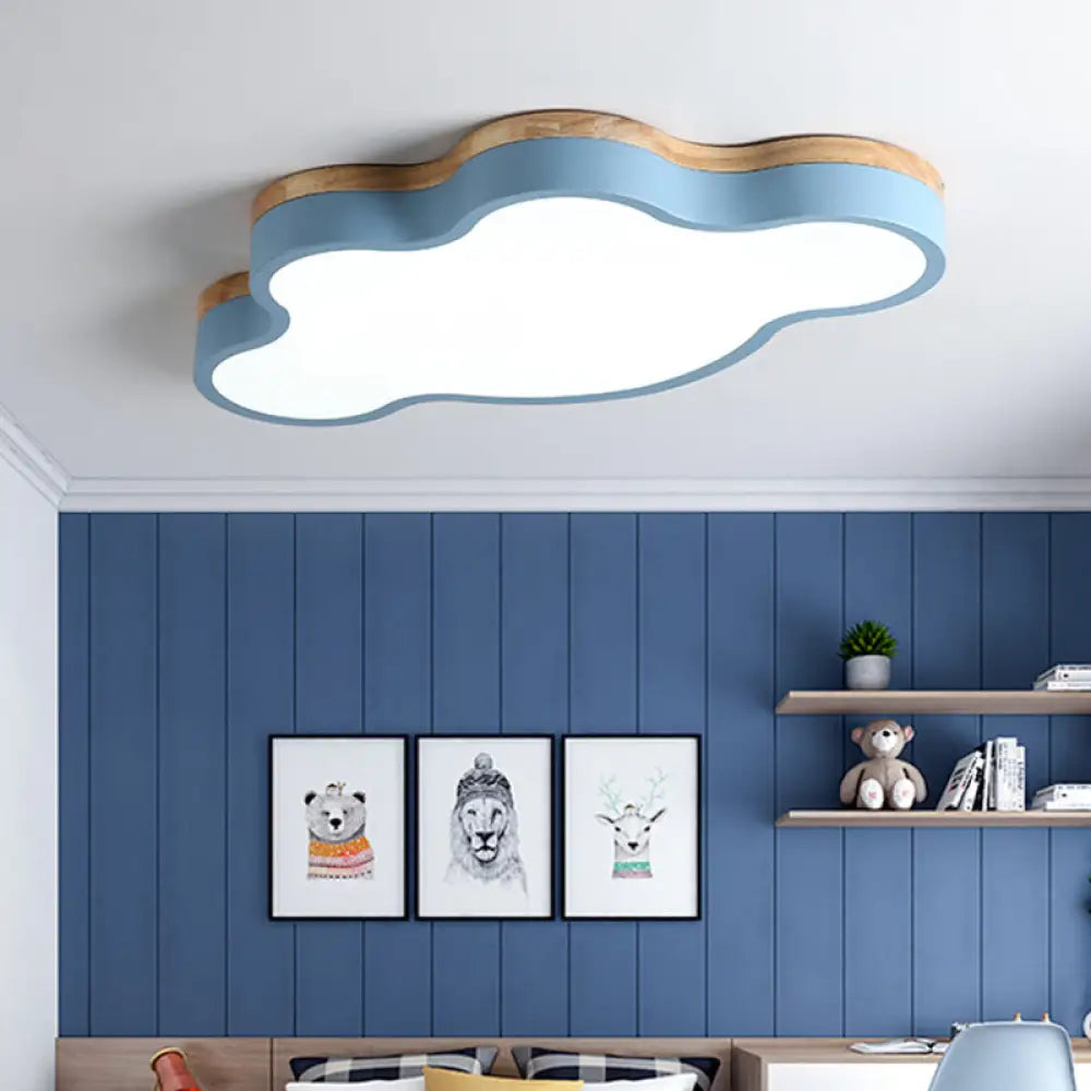 Wolk Plafondlamp LED voor Kinderkamer – Speels & Zacht Licht