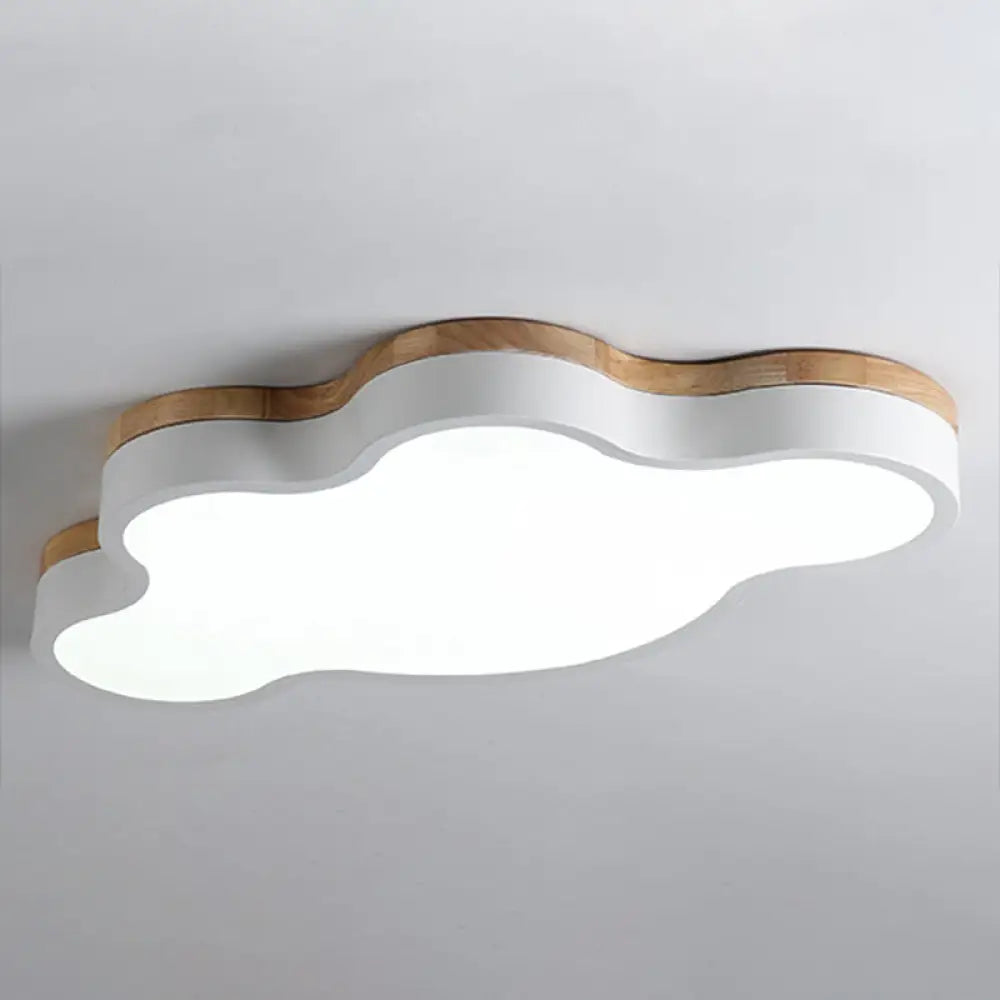 Wolk Plafondlamp LED voor Kinderkamer – Speels & Zacht Licht