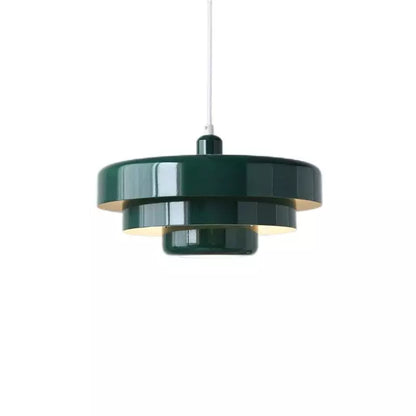 Hanglamp Ijzer Bauhaus Industrieel Oranje Goud Zwart 35cm Pendellamp Eetkamer Slaapkamer