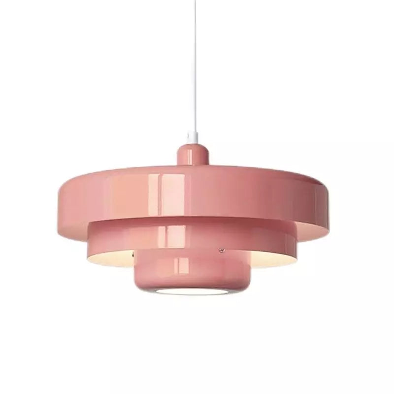 Hanglamp Ijzer Bauhaus Industrieel Oranje Goud Zwart 35cm Pendellamp Eetkamer Slaapkamer