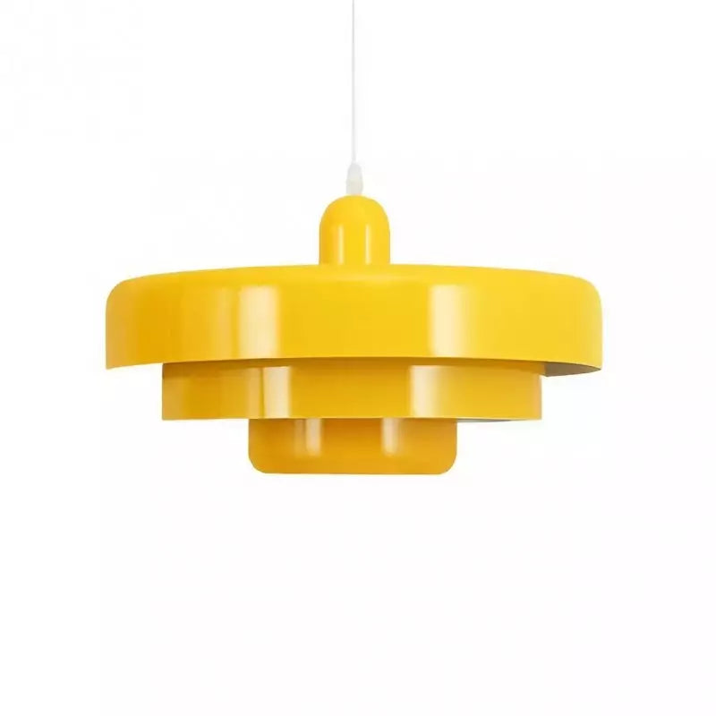 Hanglamp Ijzer Bauhaus Industrieel Oranje Goud Zwart 35cm Pendellamp Eetkamer Slaapkamer
