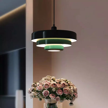 Hanglamp Ijzer Bauhaus Industrieel Oranje Goud Zwart 35cm Pendellamp Eetkamer Slaapkamer