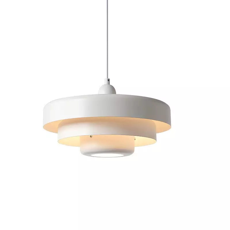 Hanglamp Ijzer Bauhaus Industrieel Oranje Goud Zwart 35cm Pendellamp Eetkamer Slaapkamer