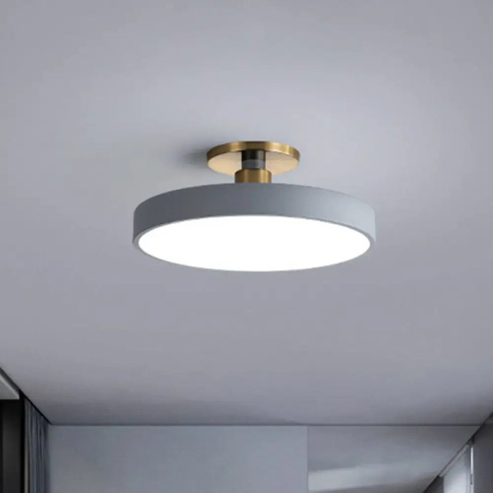 Ronde LED Plafondlamp Nordic Style – Modern Design voor Slaapkamer & Woonkamer