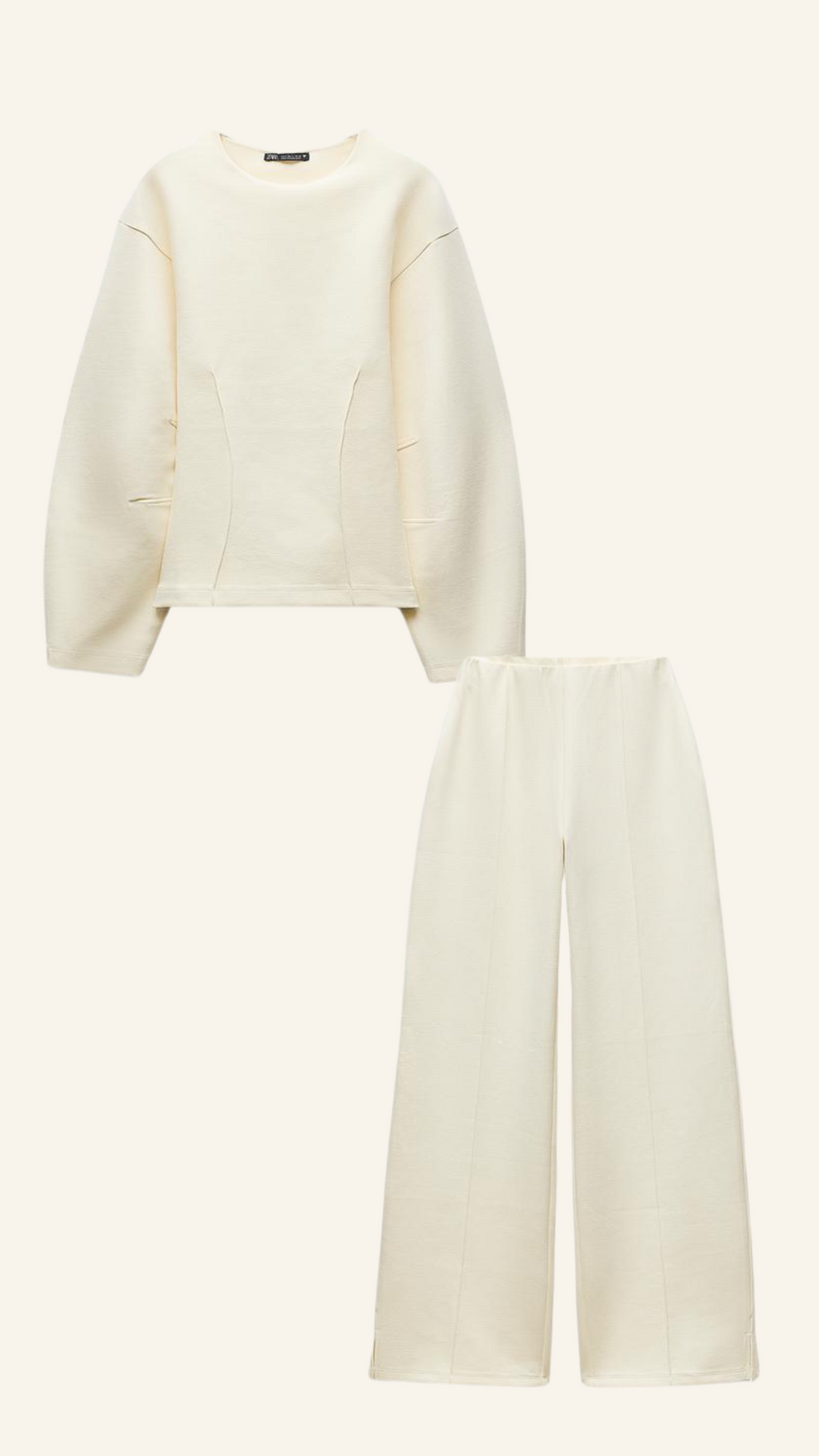 Dames Lounge Set Oversized - Zachte Wijde Broek en Top - StudioMarella
