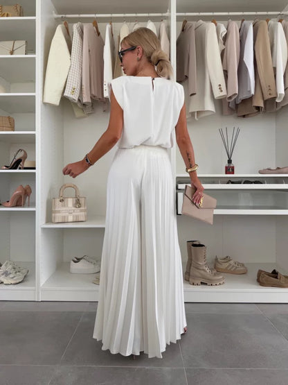 Dames Tweedelige Set Elegante Pasvorm