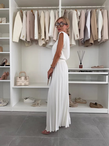 Dames Tweedelige Set Elegante Pasvorm