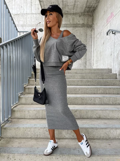 Dames Winterjas Set Warm en Waterdicht