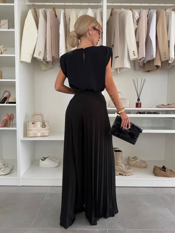 Dames Tweedelige Set Elegante Pasvorm