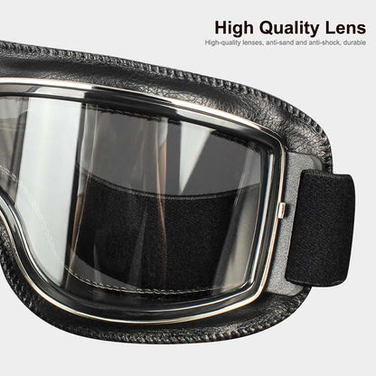 Motorbril Over-Glasses met Anti-Fog en UV-Bescherming