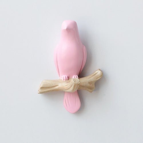 Decoratieve Wandhaak met Vogelontwerp – Harskunst voor Hal, Slaapkamer en Badkamer – Stijlvolle Opbergoplossing met Natuurlijke Charme