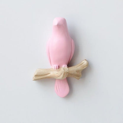 Decoratieve Wandhaak met Vogelontwerp – Harskunst voor Hal, Slaapkamer en Badkamer – Stijlvolle Opbergoplossing met Natuurlijke Charme