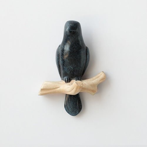 Decoratieve Wandhaak met Vogelontwerp – Harskunst voor Hal, Slaapkamer en Badkamer – Stijlvolle Opbergoplossing met Natuurlijke Charme
