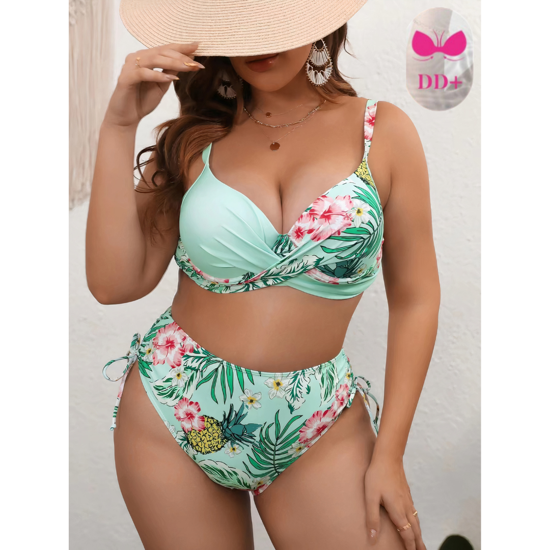 Fiorito Badpak voor Dames - Oversized Bloemen Bikini - StudioMarella