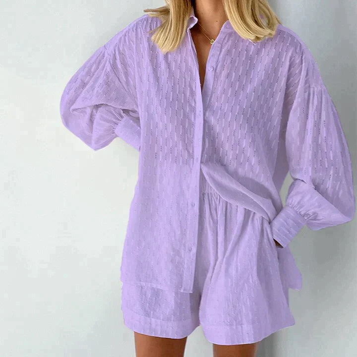 Vrouwen Zomerset: Hemd en Korte Broek