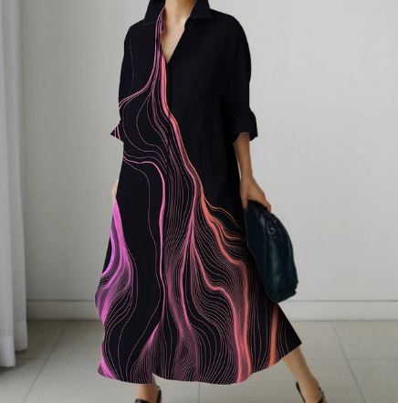 Dames Jurk Korte Bloemrok Zomerjurk Elegante Stijl
