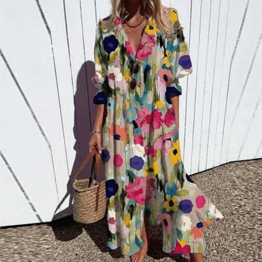 Dames Boho Jurk Losse Pasvorm - StudioMarella