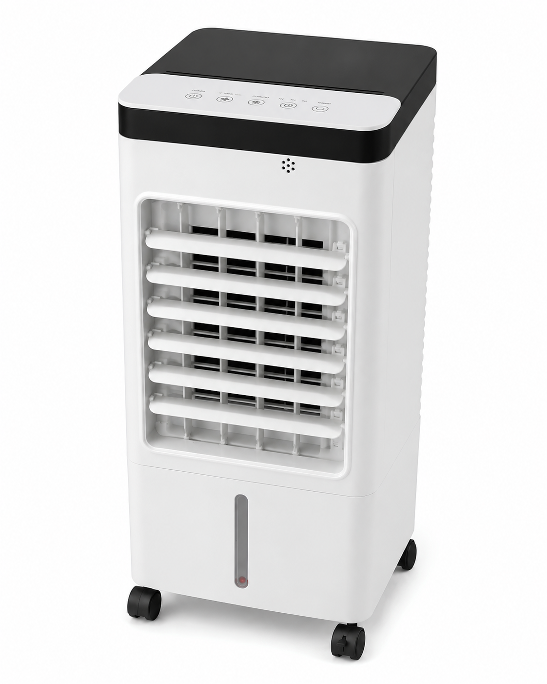 Mobiele Luchtcirculatiebuis met Vernevelaar Timer voor Thuiskantoor Verkoeling Bureau Koeling Tafelventilator