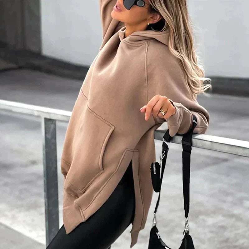 Dames Hoodie Pullover Zacht en Stijlvol