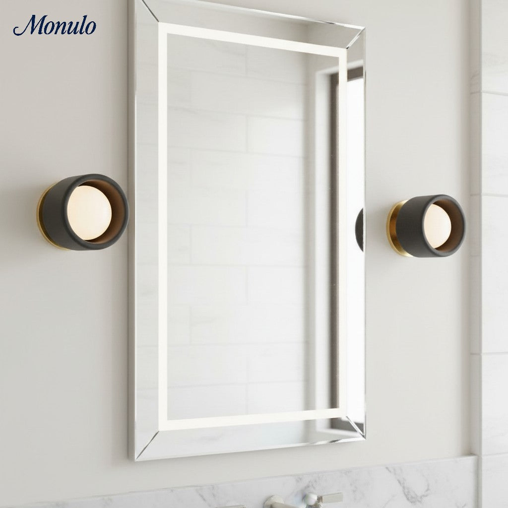 Keramische Ronde Wandlamp Wit Minimalistisch Flush Mount Verlichting voor Hal en Gang