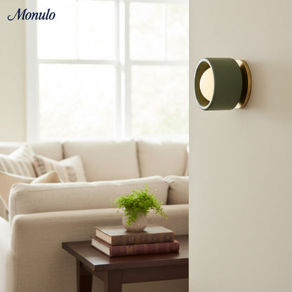 Keramische Ronde Wandlamp Wit Minimalistisch Flush Mount Verlichting voor Hal en Gang