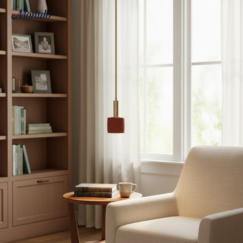 Porselein Hanglamp Minimalistisch Design Wit Groen Zwart Oranje Geel Eetkamer Keuken