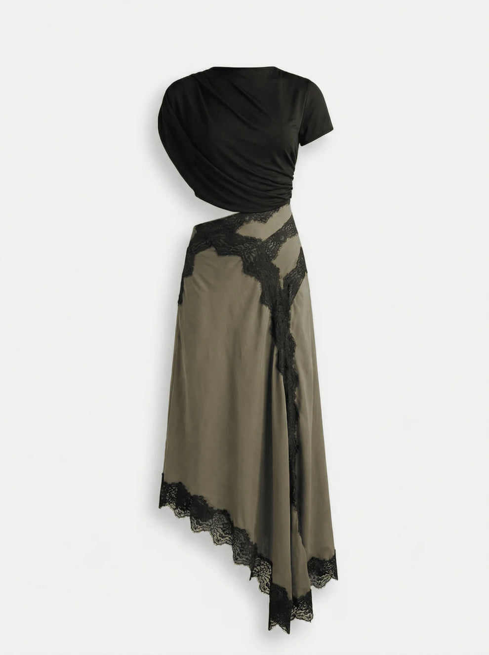 Dames en Maxi Rok Set Kant Elegant