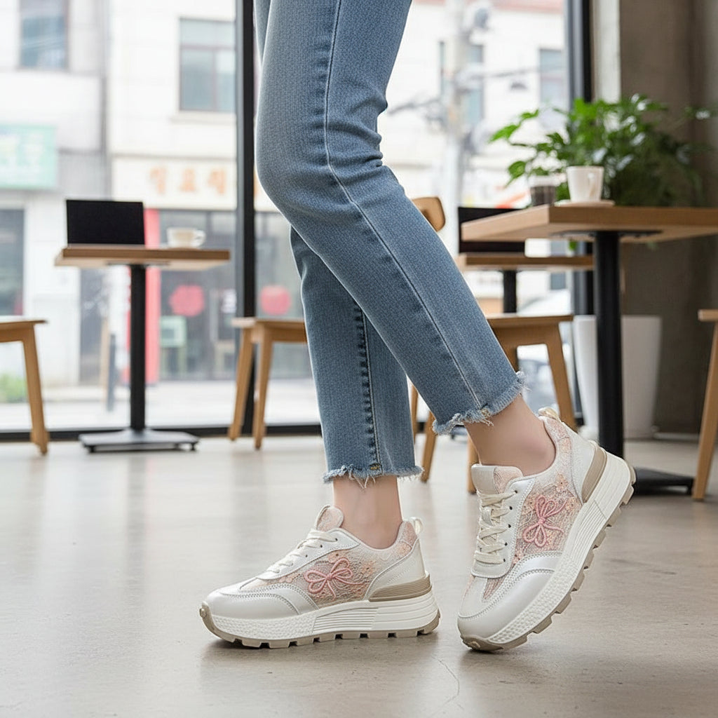 Orthopedische Dames Sneaker Comfortabele Demping